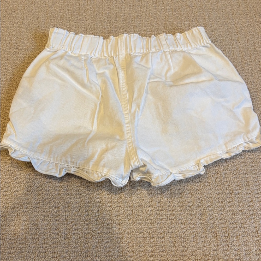 Crewcuts white Ruffle Shorts - Picture 3 of 3